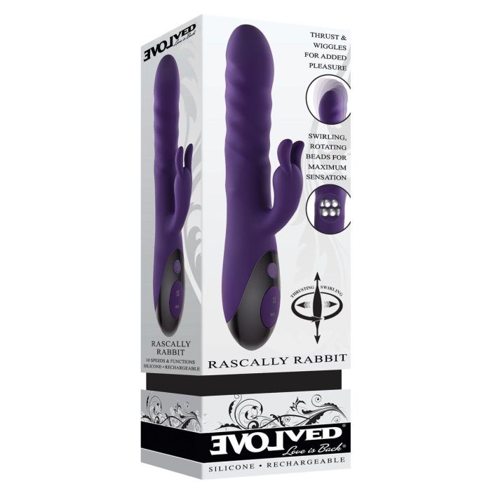 Vibrador Punto G Evolved Rabbit Morado 1