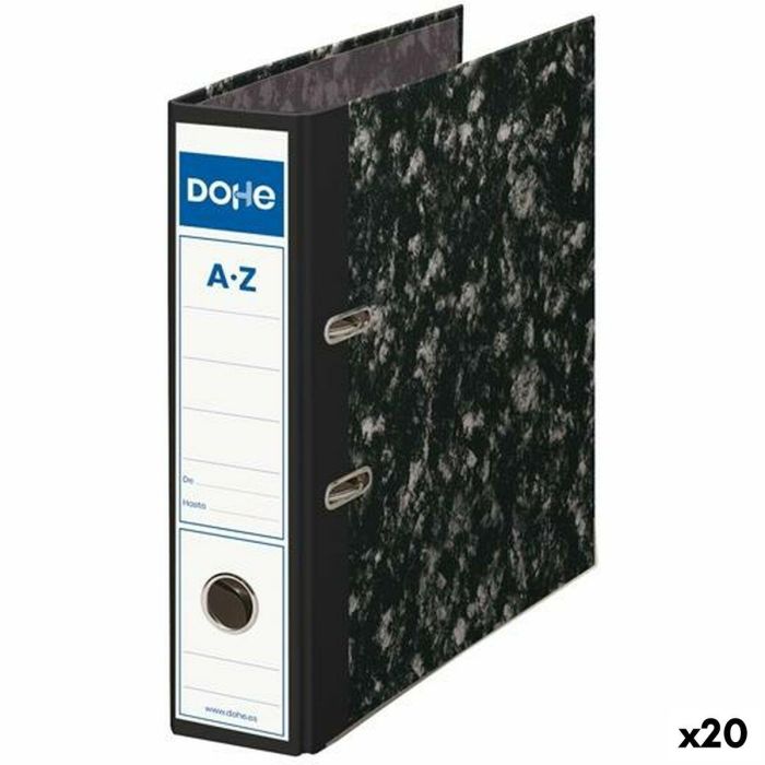Archivador de Palanca DOHE Negro A4 28,2 x 31,8 x 7 cm (20 Unidades) 0 Archivador de Palanca DOHE Negro A4 28,2 x 31,8 x 7 cm (20 Unidades) 0