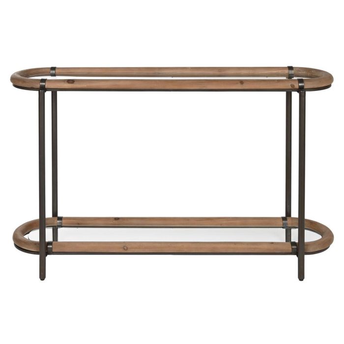 Recibidor Home ESPRIT Negro 131 x 36 x 81 cm 1 Recibidor Home ESPRIT Negro 131 x 36 x 81 cm 1