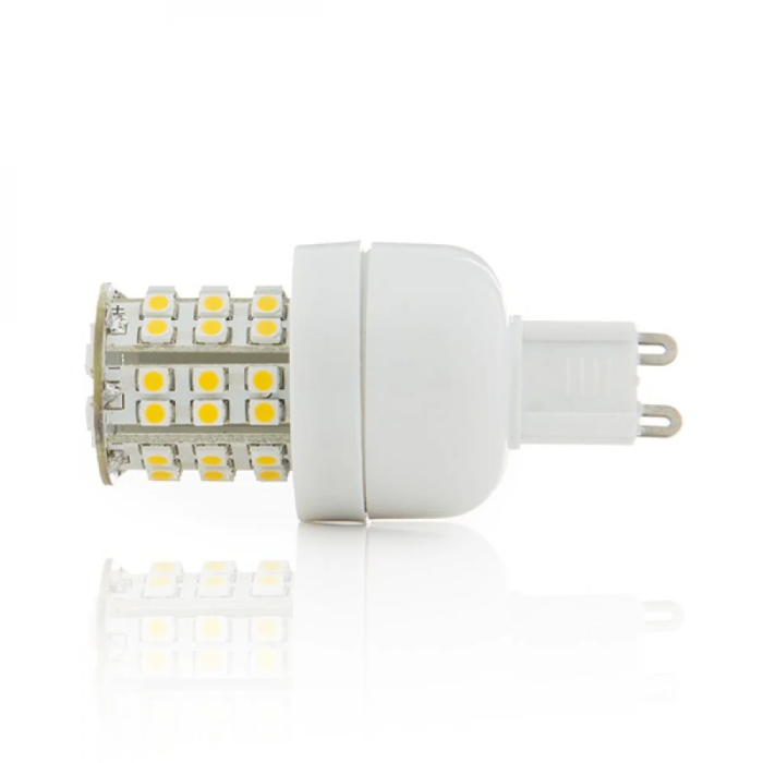 Bombilla LED G9 3W 240Lm 4200K 40.000H KD-G9-3528-48-W
