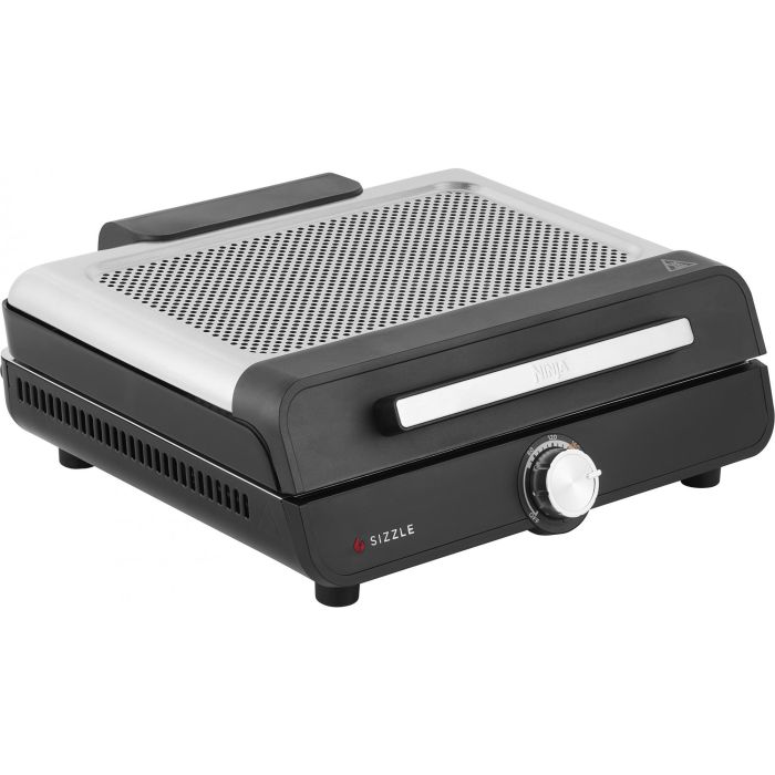 Ninja GR101EU Parrilla y Plancha de Interior Sizzle, Antiadherente, Gran Capacidad, Sin Humo, Temperatura Controlada hasta 260°C 12 Ninja GR101EU Parrilla y Plancha de Interior Sizzle, Antiadherente, Gran Capacidad, Sin Humo, Temperatura Controlada hasta 260°C 12