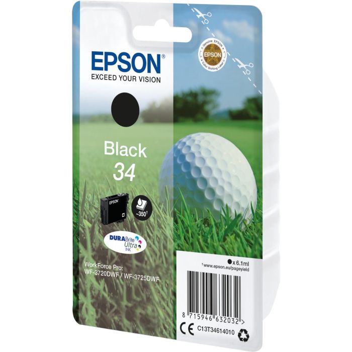 EPSON Singlepack Black 34 DURABrite Ultra Ink 1