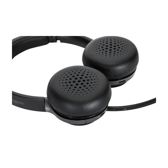Targus AEH104GL auricular y casco Auriculares Inalámbrico y alámbrico Diadema Llamadas/Música USB Tipo C Bluetooth Negro 2 Targus AEH104GL auricular y casco Auriculares Inalámbrico y alámbrico Diadema Llamadas/Música USB Tipo C Bluetooth Negro 2