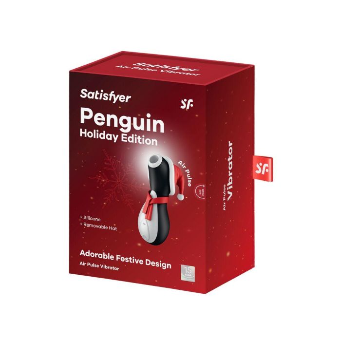 Satisfyer Penguin air pulse vibrator holiday edition 1