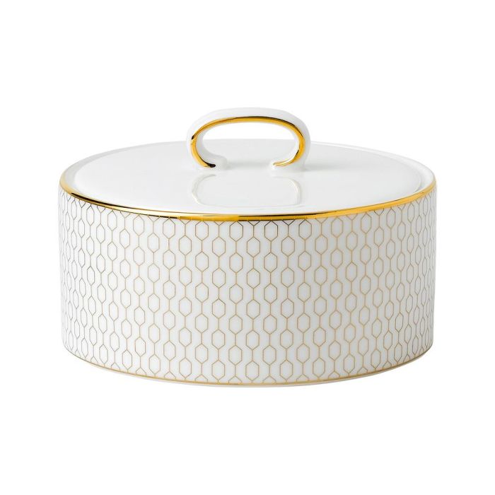 Wedgwood Set Azucarero y Lechera Arris-Gio Gold Bone China/New Bone China 1 Wedgwood Set Azucarero y Lechera Arris-Gio Gold Bone China/New Bone China 1