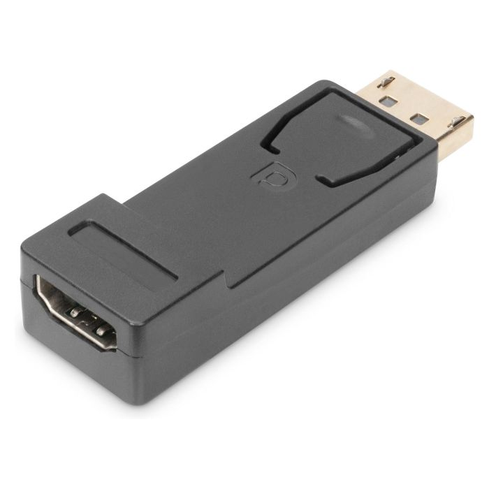 Digitus Adaptador DisplayPort a HDMI Macho/Hembra, Negro, DP 1.1a 1 Digitus Adaptador DisplayPort a HDMI Macho/Hembra, Negro, DP 1.1a 1