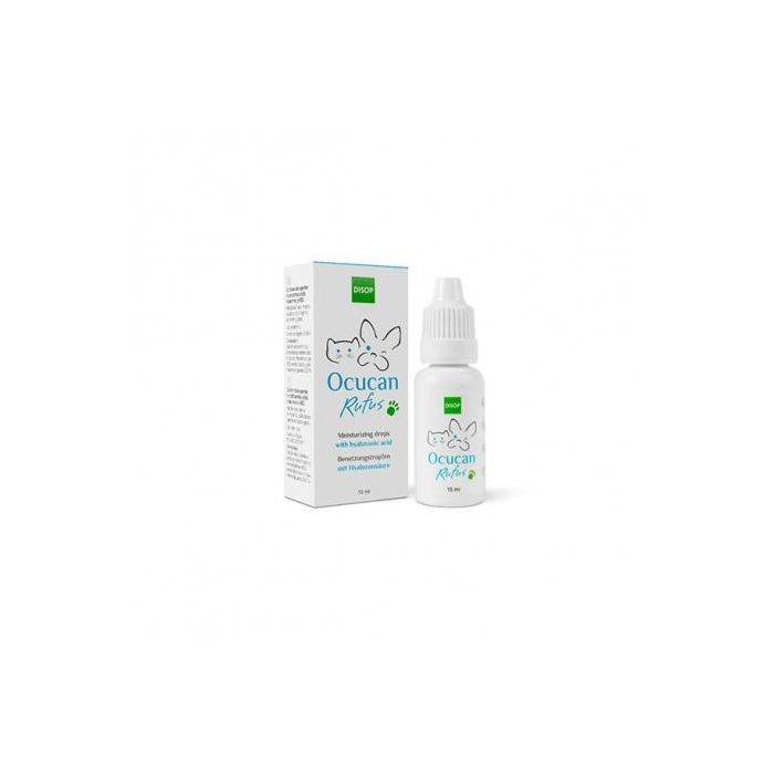 Ocucan Rufus Gotas Humectantes con Ácido Hialurónico para Perros y Gatos - 15 mL Ocucan Rufus Gotas Humectantes con Ácido Hialurónico para Perros y Gatos - 15 mL