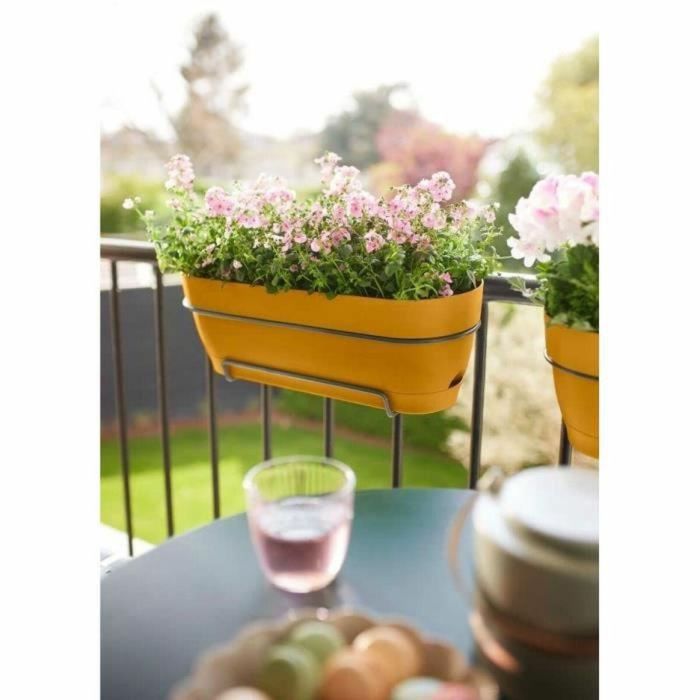 Elho ELH8711904521837 Plantilla rectangular de plástico Tank Ø50 Pushing Pink 1
