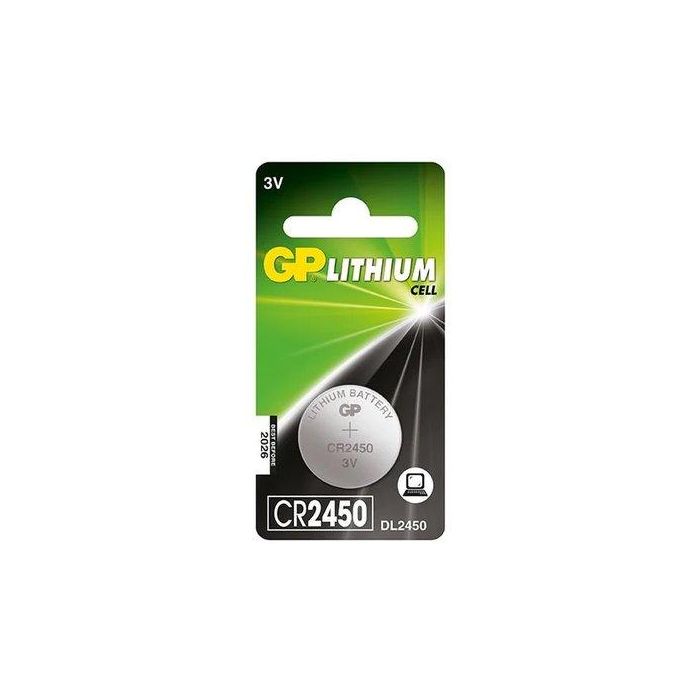 Pilas Gp Micro Cr2450 3V Blister De 1 (G076) (Set de 5)