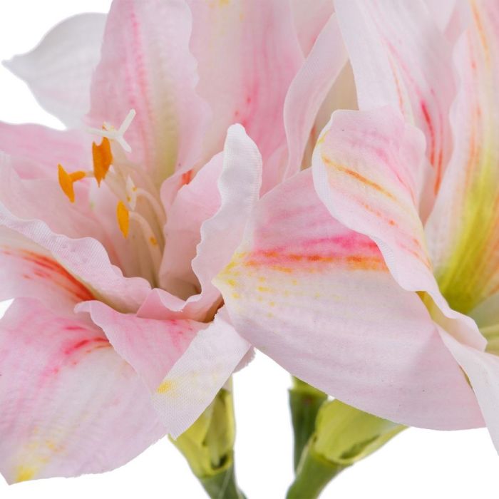 Flor Amarilis Rosa Artificial 23 X 20 X 73 cm