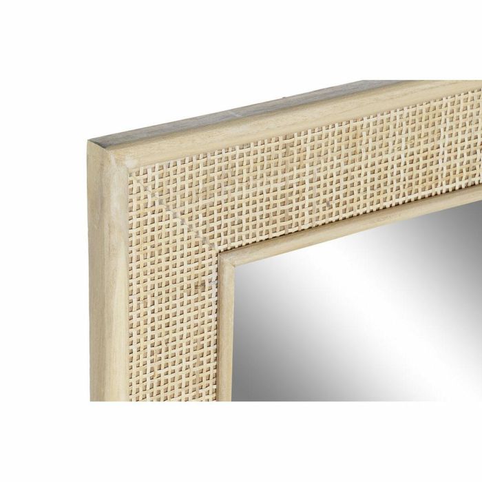 Espejo de pared DKD Home Decor Multicolor Natural Madera Vintage Scandi 70,5 x 2,5 x 100,5 cm 1 Espejo de pared DKD Home Decor Multicolor Natural Madera Vintage Scandi 70,5 x 2,5 x 100,5 cm 1