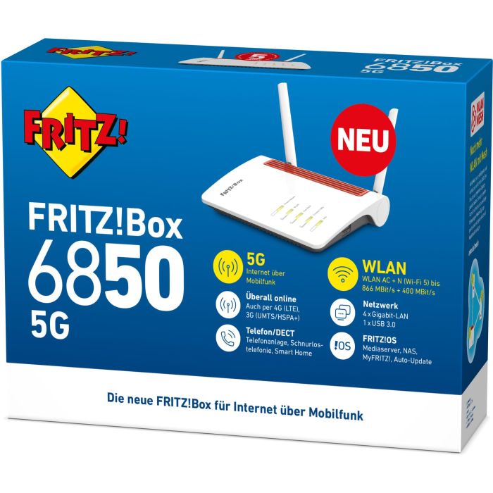 AVM Fritz!Box 6850 5G Router 3