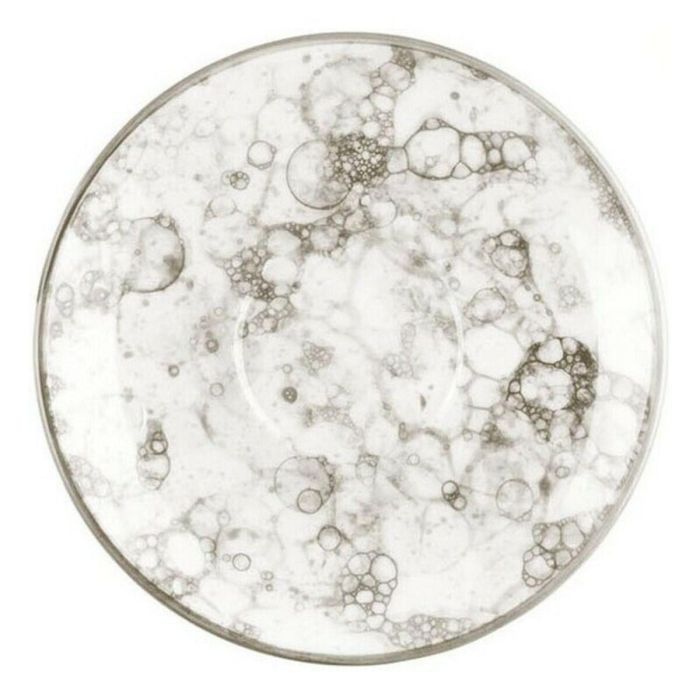 Plato Gourmet Porcelana Blanco/Marrón (15,8 x 2 cm) Plato Gourmet Porcelana Blanco/Marrón (15,8 x 2 cm)
