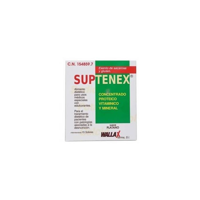 WALLAX FARMA Suptenex Platano 15 Sobres