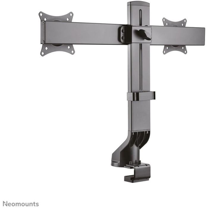 Neomounts FPMA-D860DBLACK Soporte de Escritorio para 2 Monitores de hasta 27" (69 cm), 7KG, Pinza/Atornillado 9