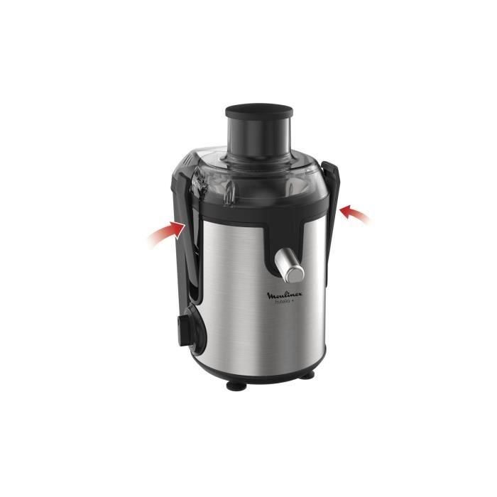MOULINEX JU420D10 Frutelia plus centrífuga de metal 400W 1 MOULINEX JU420D10 Frutelia plus centrífuga de metal 400W 1