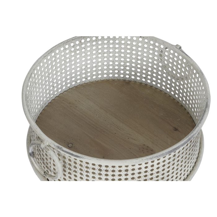 DKD Home Decor Cesta Vintage Multicolor 42 x 17 x 43 cm Set de 3 1