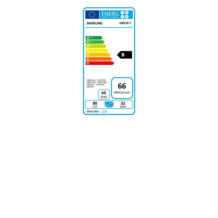 Samsung QM32R-T 32" FHD 1920x1080 Pantalla Táctil Wifi Negro 8ms 60Hz 8