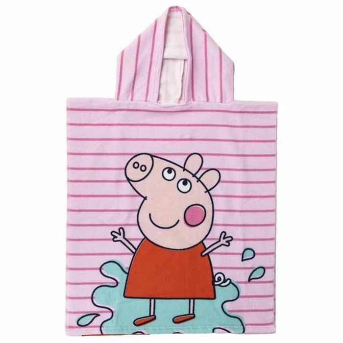 Poncho microfibra peppa pig 50.0 x 115.0 cm 1