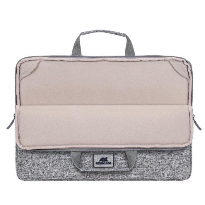 Rivacase 7915 Anvik Funda para Portátil 15.6 Pulgadas, Resistente al Agua, Gris, con Asas Acolchadas Rivacase 7915 Anvik Funda para Portátil 15.6 Pulgadas, Resistente al Agua, Gris, con Asas Acolchadas