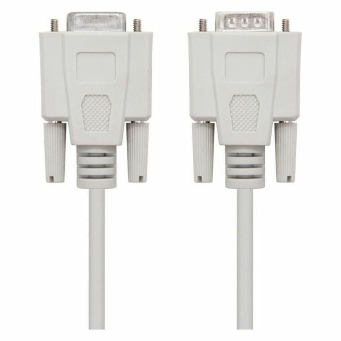 Nanocable Cable Rs232 Db9 Macho - Hembra 1.8M Beige 3 Nanocable Cable Rs232 Db9 Macho - Hembra 1.8M Beige 3