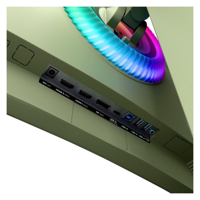 Arozzi Monitor Gaming Nova 49" Curvo Super UltraWide Dual QHD 5120x1440, VA, 165Hz, 4ms, HDR, 1500R, Verde