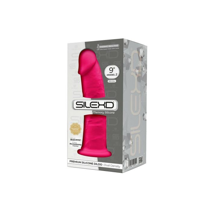 Consolador Realista Silexd Rosa 2 Consolador Realista Silexd Rosa 2