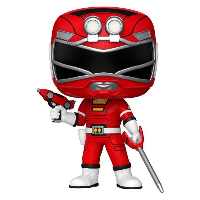 Figura POP Power Rangers Turbo - Red Turbo Ranger 1