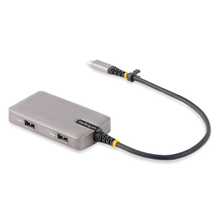 Dockstation Startech 104B-USBC-MULTIPORT Gris 4K Ultra HD Negro/Plateado Dockstation Startech 104B-USBC-MULTIPORT Gris 4K Ultra HD Negro/Plateado