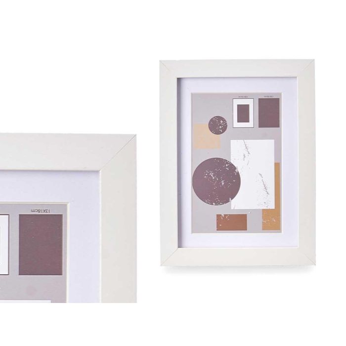 Portafoto de Pared Madera con Paspartú 10x15 cm Blanco - Giftdecor (24 Unidades) 1 Portafoto de Pared Madera con Paspartú 10x15 cm Blanco - Giftdecor (24 Unidades) 1