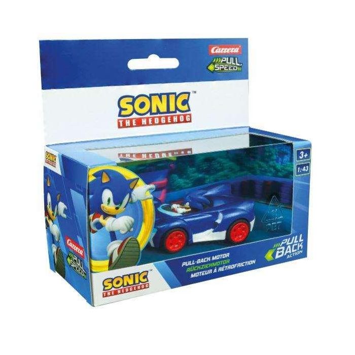 Coche team sonic retroficción en caja, escala 1:43 - modelos surtidos 2 Coche team sonic retroficción en caja, escala 1:43 - modelos surtidos 2