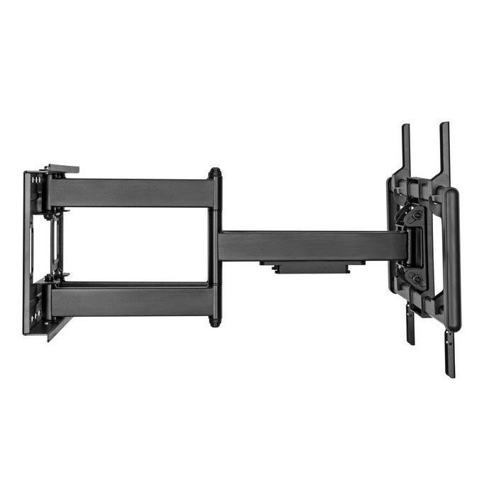 Vivolink Soporte de pared Pro con brazo para pantallas, 120 kg, VESA 800x400, inclinación y giro, acero/aluminio negro 4