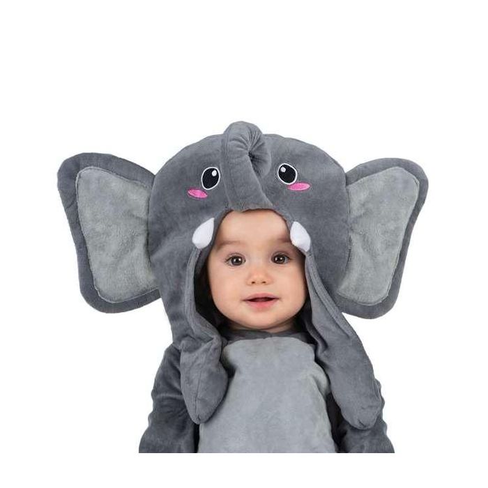 Disfraz bebé elefante sorpresa talla 7-12 meses 1 Disfraz bebé elefante sorpresa talla 7-12 meses 1
