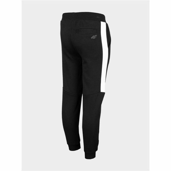 Pantalón para Adultos 4F Elastic Negro Hombre 10-11 Años 3