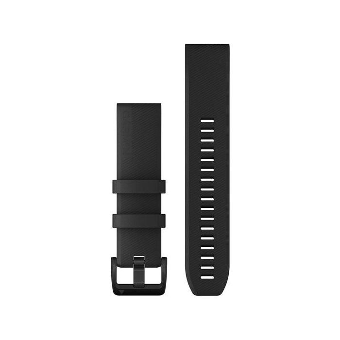 Garmin Ersatzarmband QuickFit 22mm - Silikon Schwarz/Schwarz 0 Garmin Ersatzarmband QuickFit 22mm - Silikon Schwarz/Schwarz 0