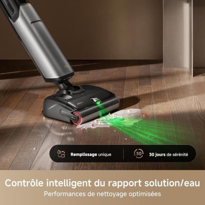 Aspiradora Mopa y Escoba MOVA X4 PLUS - Antienredos - Limpieza Automática 100°C - Succión 20 kPa 5