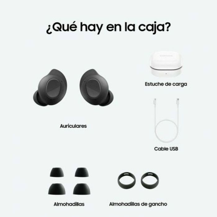 Auriculares con Micrófono Samsung SM-R400NZAAEUC Gris Grafito 6 Auriculares con Micrófono Samsung SM-R400NZAAEUC Gris Grafito 6