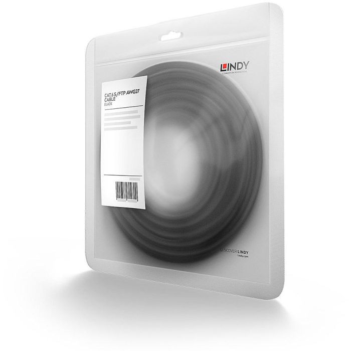 LINDY 47781 Cable de Red Cat6 S/FTP, Conectores RJ45, Negro, 5.00m 1