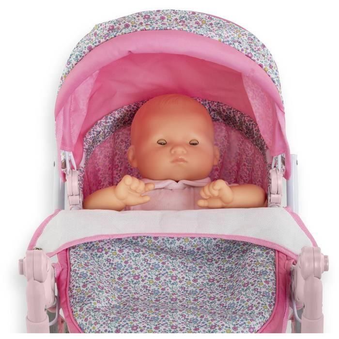 Accesorios para muñecos bebés - COROLLE - Cochecito de bebé con flores - para muñecos bebés de 36 a 52 cm - a partir de 3 años 5 Accesorios para muñecos bebés - COROLLE - Cochecito de bebé con flores - para muñecos bebés de 36 a 52 cm - a partir de 3 años 5