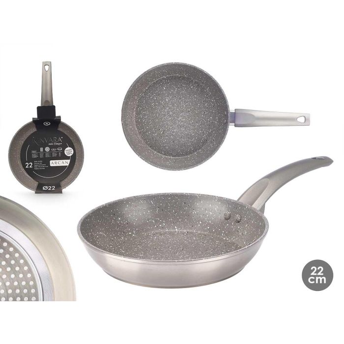 Sartén Inducción Antiadherente Kinvara Aluminio Forjado 22 cm (6 Unidades) Sartén Inducción Antiadherente Kinvara Aluminio Forjado 22 cm (6 Unidades)