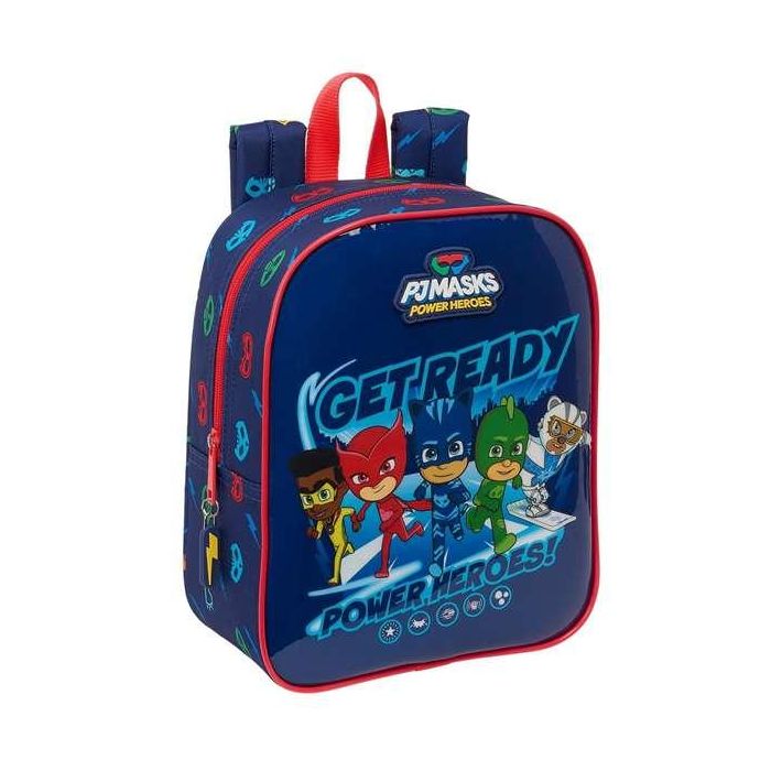 Mochila Escolar PJ Masks Ready Azul marino 22 x 27 x 10 cm