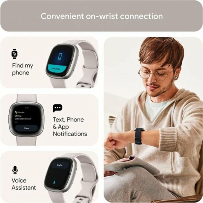 Smartwatch Google Sense 2 Blanco 1,58" 7 Smartwatch Google Sense 2 Blanco 1,58" 7