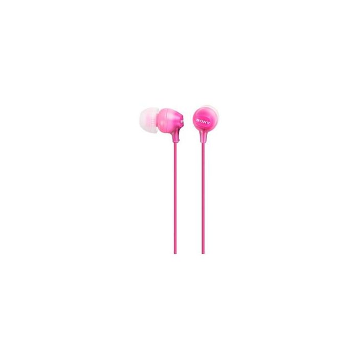 Sony Auriculares MDR-EX15APPI Rosas con Micrófono Jack 3.5