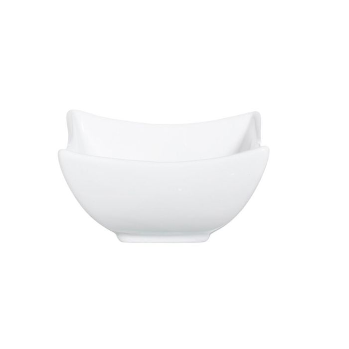 Arcoroc Set 6 Boles Porcelana Appetizer 9 cm Blanco - Apto Lavavajillas, Frigorífico, Extra Fuerte y Saludable