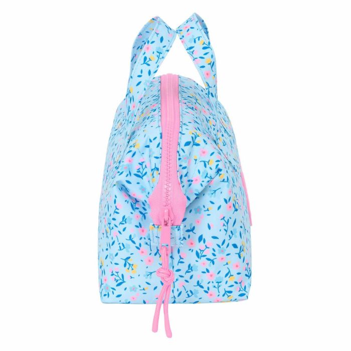 Neceser de Viaje Vicky Martín Berrocal Paraíso Rosa Azul claro 26.5 x 17.5 x 12.5 cm 2 Neceser de Viaje Vicky Martín Berrocal Paraíso Rosa Azul claro 26.5 x 17.5 x 12.5 cm 2