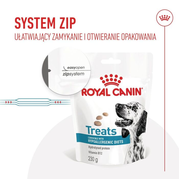 Snack para Perros Royal Canin Hypoallergenic Treats 230 g 5 Snack para Perros Royal Canin Hypoallergenic Treats 230 g 5