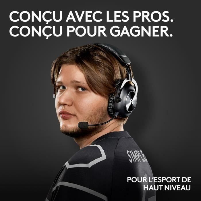 Auriculares para juegos - Inalámbricos - LOGITECH G - PRO X 2 Lightspeed - Negro 1 Auriculares para juegos - Inalámbricos - LOGITECH G - PRO X 2 Lightspeed - Negro 1