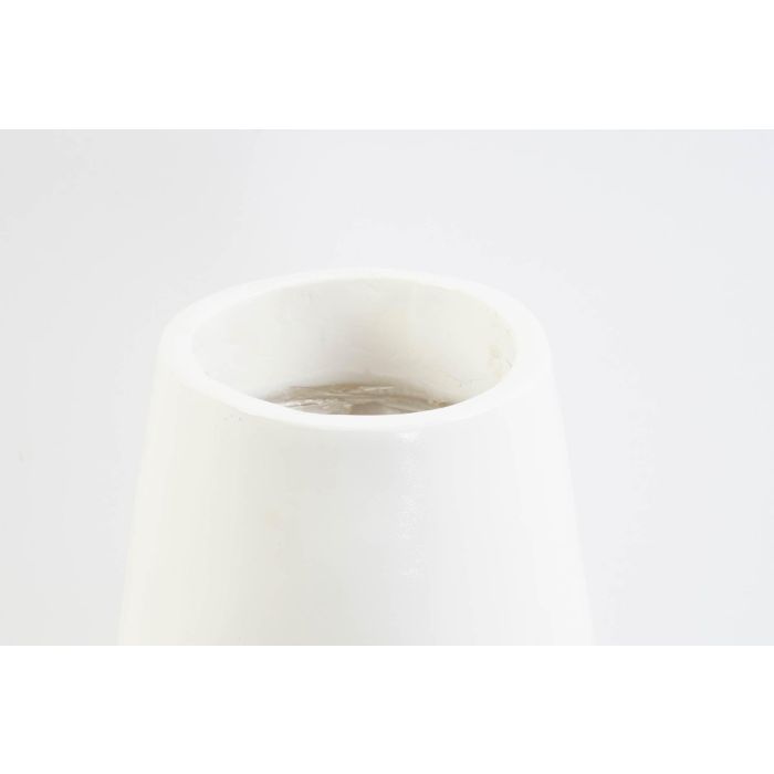 DKD Home Decor Jarrón Moderno Blanco Abstracto Mujer Resina 30 x 30 x 94 cm 3