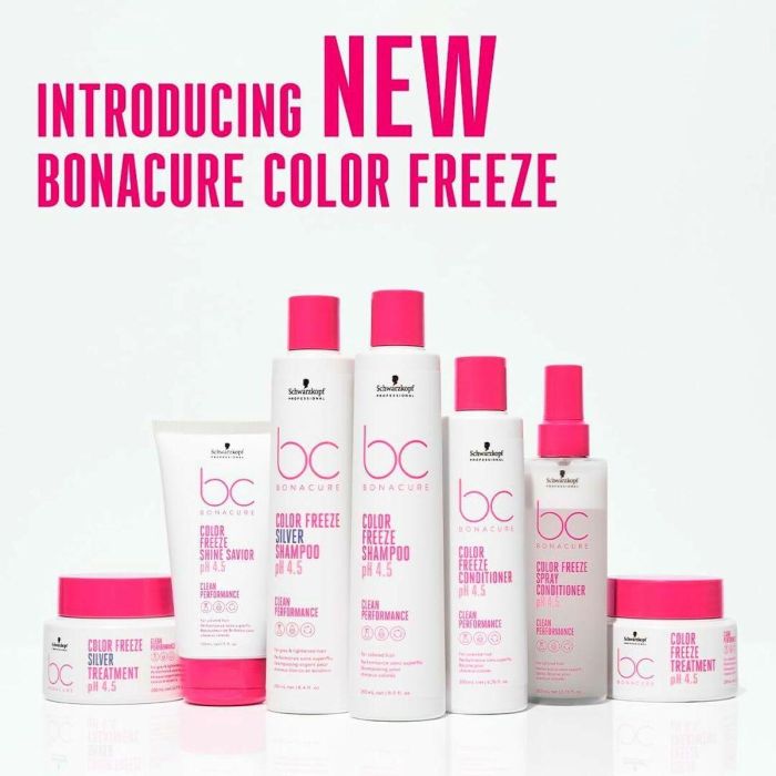 Schwarzkopf BONACURE COLOR FREEZE Mascarilla Tratamiento Reparador Cabello Coloreado BC COLOR FREEZE 200 ml 5