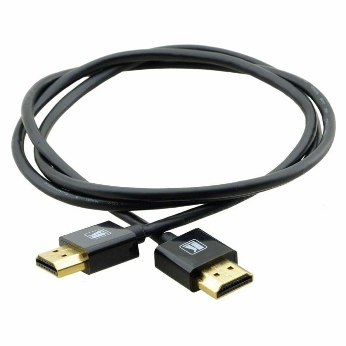 Kramer Cable HDMI 0.9m Macho-Macho Tipo A Estándar, 3D, 4K Ultra HD 3840x2160, Negro - 97-0132003